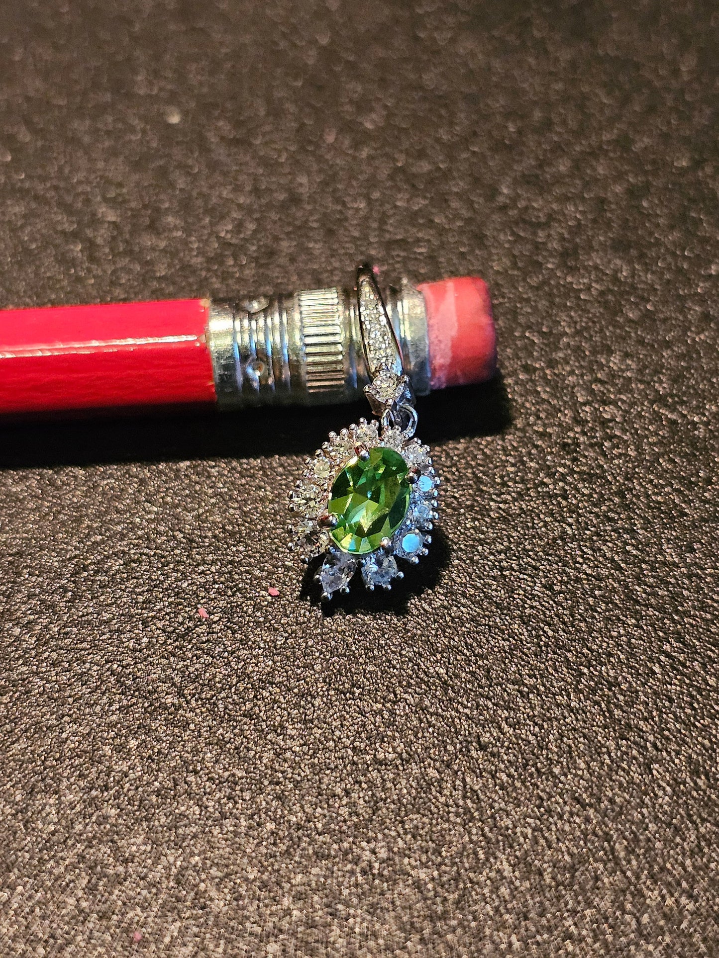 Uranium Glass Earrings in new Sterling Silver with Vintage5x7 mm Oval cut Uranium Glass stones that glow under black/UV light